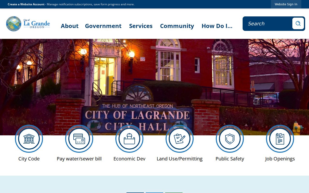 Union County criminal history La Grande city records context